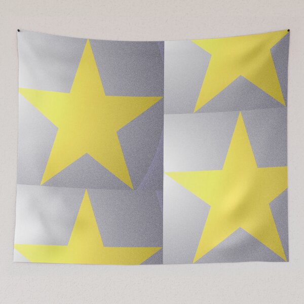 Item preview, Golden Star on Textured Grey, All-Occasion Party designed and sold by WD-Artist.