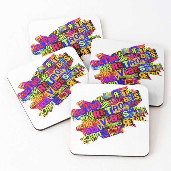 Item preview, Retro Vibes Brutalist Anti-Design Chaotic Distorted Type Sticker designed and sold by MESSY-MIND.