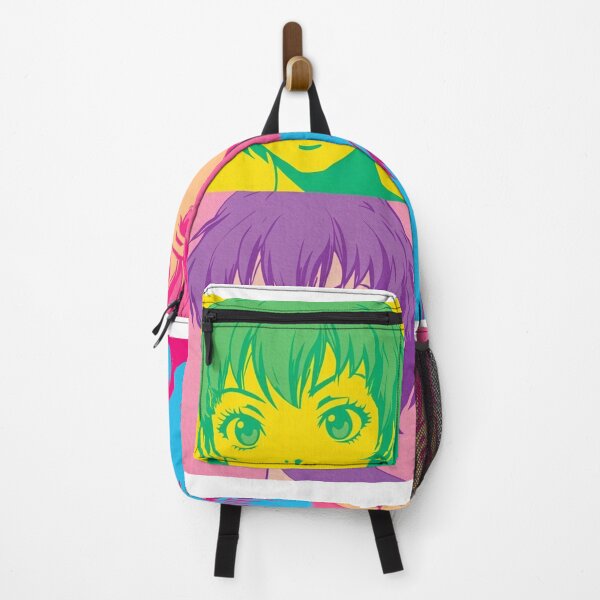 Item preview, Warhol Pop Art Anime Faces Grid T-Shirt - Neon Manga Tee designed and sold by pinkuthink.