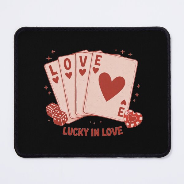 Item preview,  Lucy In Love Playing Cards Graphic gift for valentine`s day designed and sold by zuzzelek44.