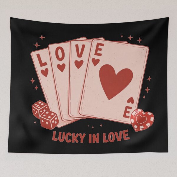 Item preview,  Lucy In Love Playing Cards Graphic gift for valentine`s day designed and sold by zuzzelek44.