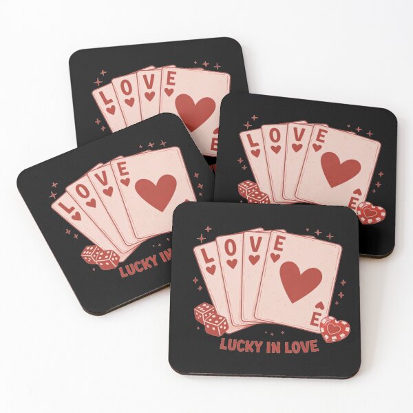Item preview,  Lucy In Love Playing Cards Graphic gift for valentine`s day designed and sold by zuzzelek44.