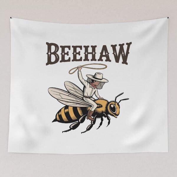 Artikelvorschau, Imker-Shirt, lustige Biene, Beehaw, Geschenk für Bienenliebhaber, lustiges T-Shirt für Bienenzüchter entworfen und verkauft von Merchall  store.