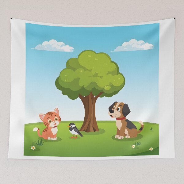 Item preview, Peaceful Garden Friends designed and sold by Designfs.