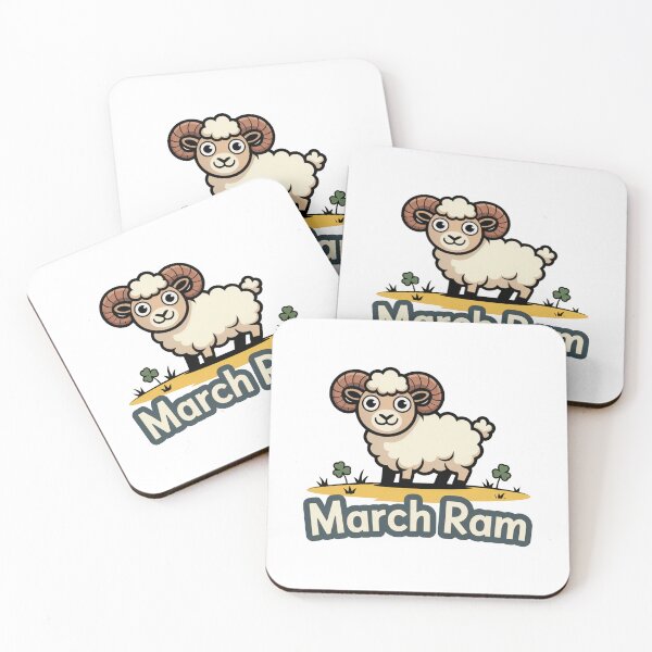 Item preview, March Ram Cute Aries Zodiac designed and sold by MonkiFlipp.