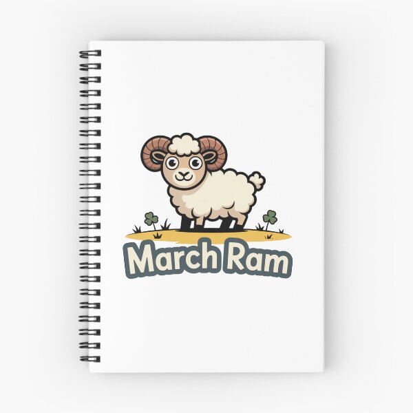 Item preview, March Ram Cute Aries Zodiac designed and sold by MonkiFlipp.