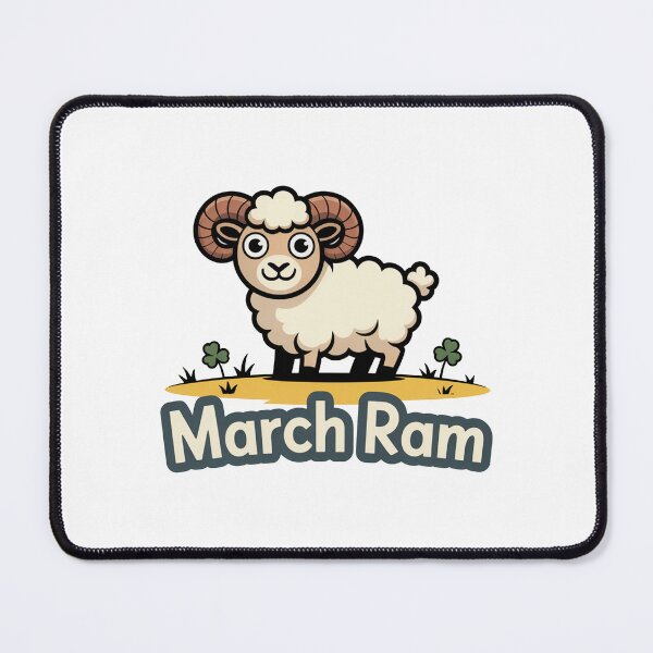 Item preview, March Ram Cute Aries Zodiac designed and sold by MonkiFlipp.