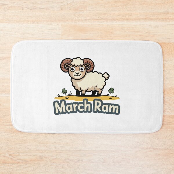 Item preview, March Ram Cute Aries Zodiac designed and sold by MonkiFlipp.
