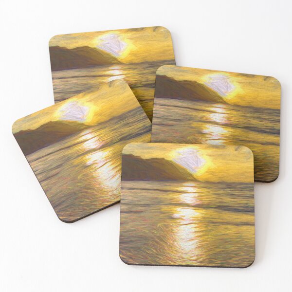 Item preview, St Lucia Beach Sunset Art Style designed and sold by Londonimages.