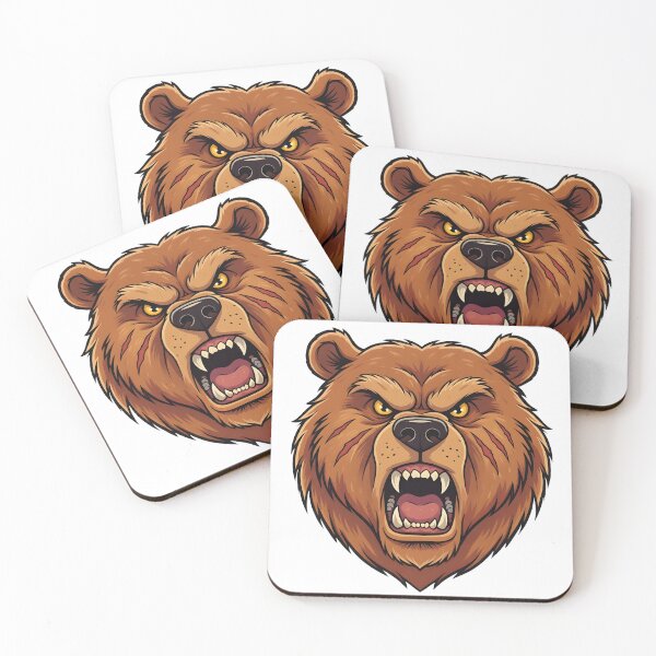 Item preview, Growling Bear designed and sold by tbearsdesigns.