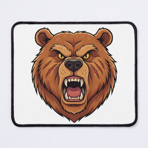 Item preview, Growling Bear designed and sold by tbearsdesigns.