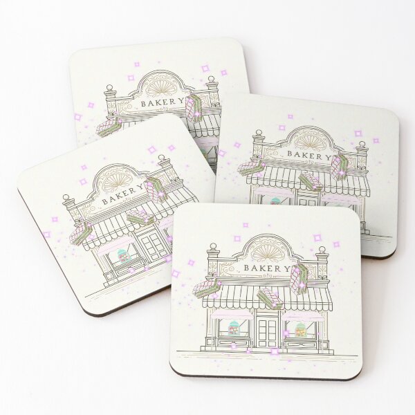 Item preview, Magical Bakery Illustration – Dreamy Cake Shop with Floating Desserts designed and sold by Sugar Wisdom .