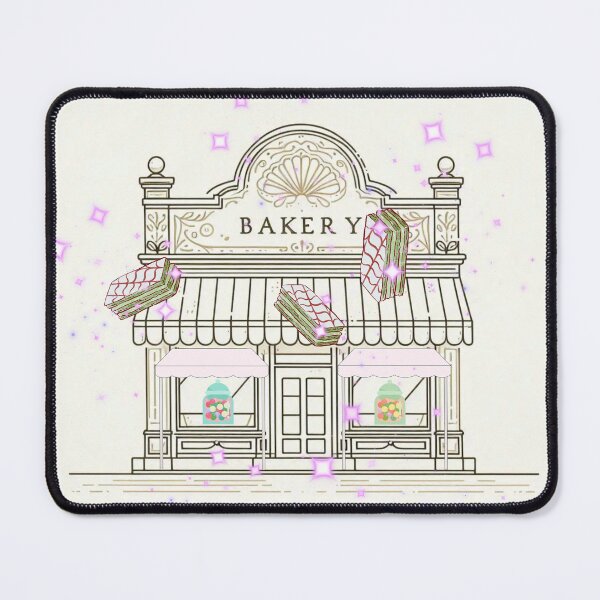 Item preview, Magical Bakery Illustration – Dreamy Cake Shop with Floating Desserts designed and sold by Sugar Wisdom .