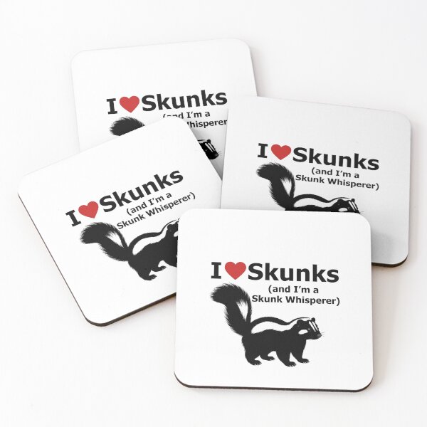 Item preview, Funny Skunk Whisperer T-Shirt - Stink Badger Friend Gift designed and sold by GeniePixel.