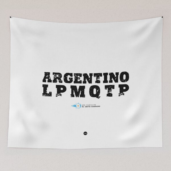 Item preview, Argentinian LPMQTP - Hear mortals (fc) I designed and sold by XUSRedbubble.