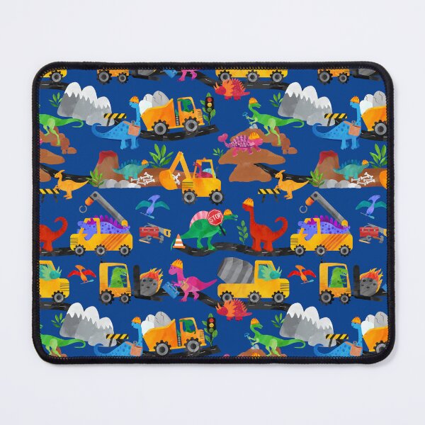 Item preview, Dino Construction Crew Blue designed and sold by SamAnnDesigns.