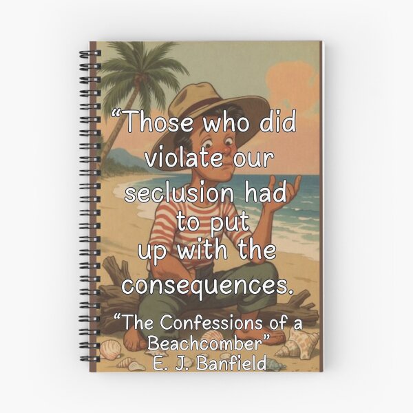 Item preview, Vintage Books Appreciation 005 - The Confessions of a Beachcomber - Reimagined with AI help designed and sold by Beachy.