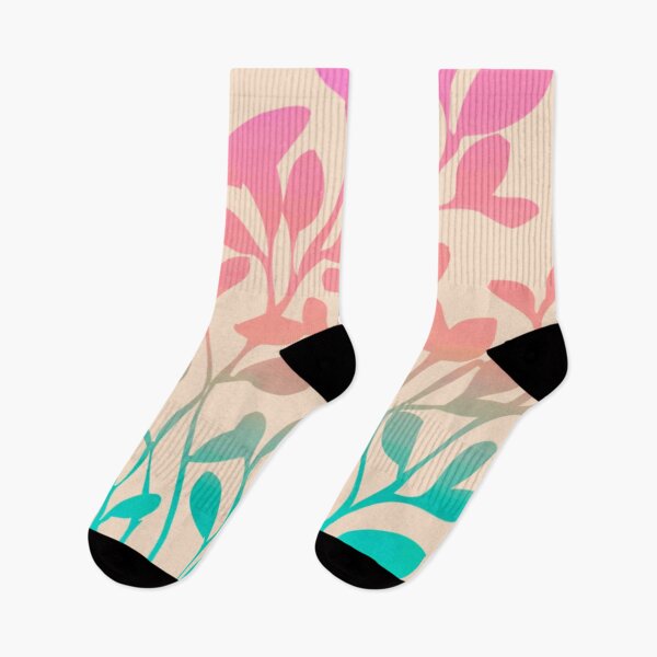 Item preview, Pastel Gradient Plants Stencil Botanical Art designed and sold by GAP90.