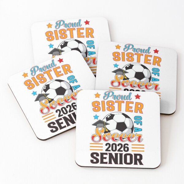 Item preview, Proud Sister Of A Soccer Senior 2026 designed and sold by HumansStuck12.
