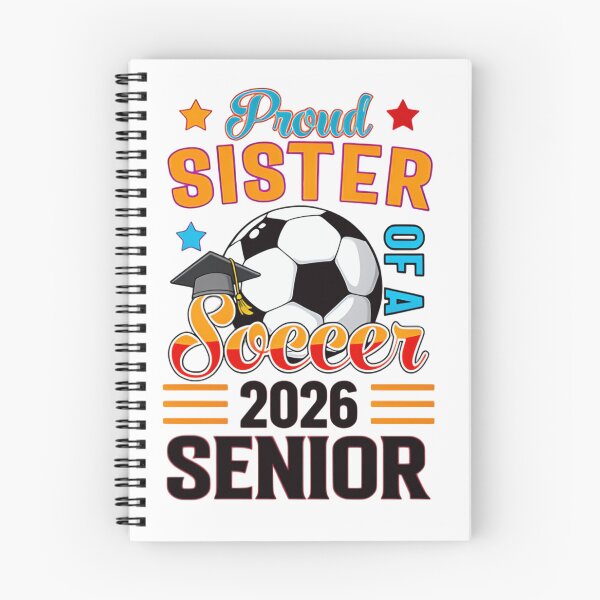Item preview, Proud Sister Of A Soccer Senior 2026 designed and sold by HumansStuck12.