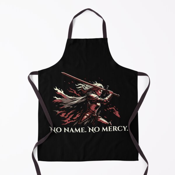 Item preview, No Name No Mercy Dark Fantasy Knight Warrior Illustration designed and sold by SplashTastic.
