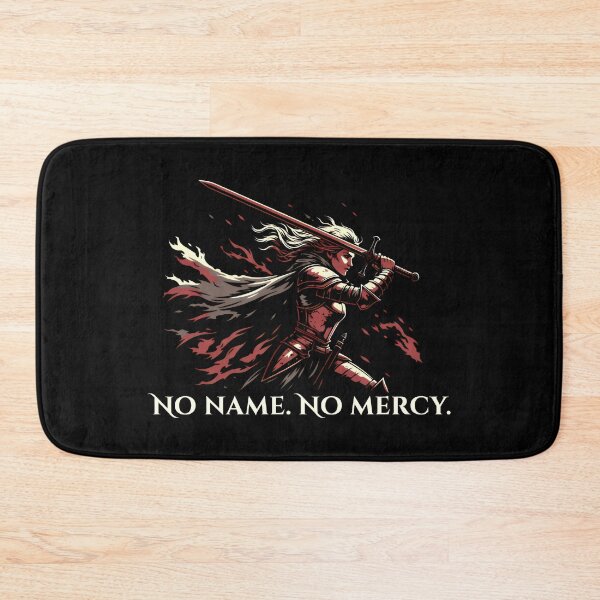 Item preview, No Name No Mercy Dark Fantasy Knight Warrior Illustration designed and sold by SplashTastic.