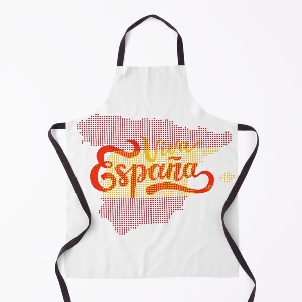 Item preview, Viva España – Spain Map Retro Dots National Colors Design designed and sold by GOTCHO1.