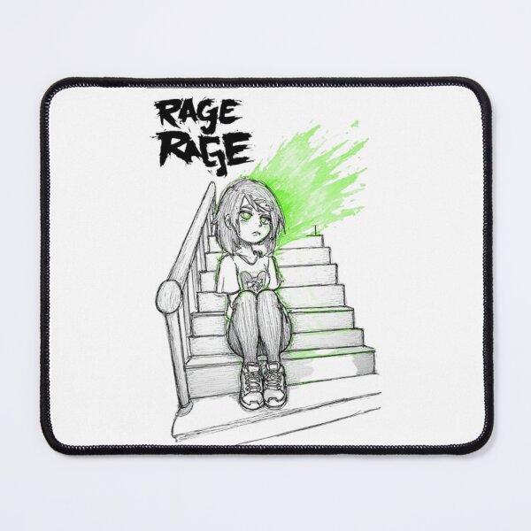Item preview, Rage Girl Graphic  Bold Feminist Attitude Streetwear Design designed and sold by Ditstyle.