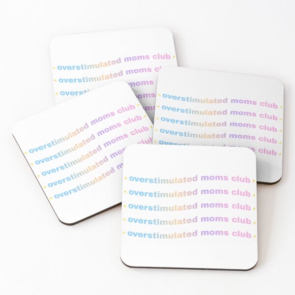 Item preview, Overstimulated Moms Club designed and sold by sugarfootstudio.