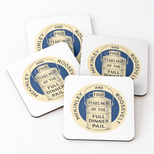 Item preview, McKinley Roosevelt 1900 Full Dinner Pail Campaign  designed and sold by The Junto Shop.