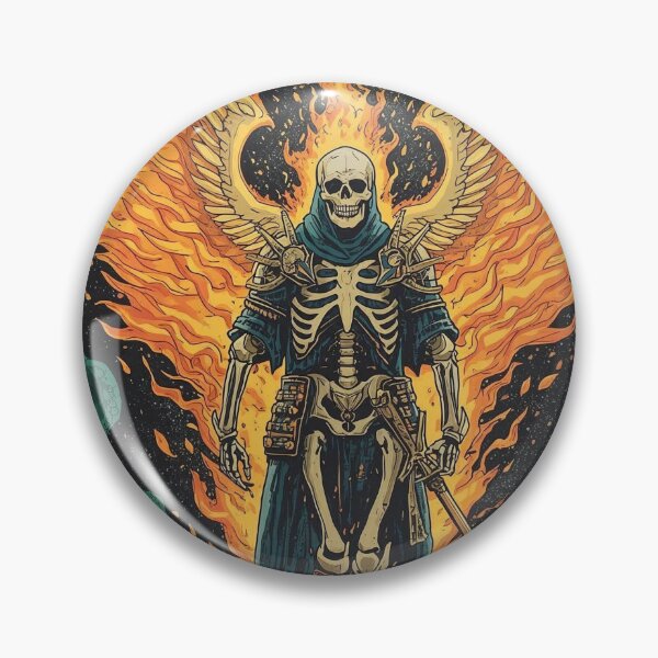 Item preview, Flamebound Seraphim Knight  designed and sold by RSDigitalPrintDesign.
