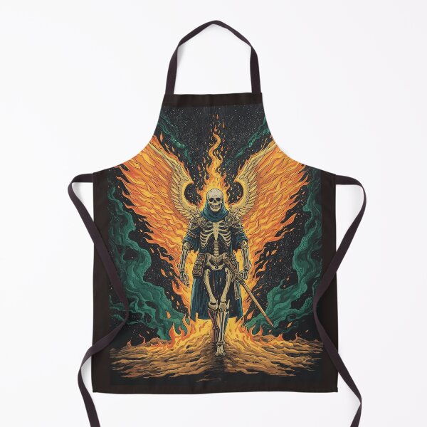 Item preview, Flamebound Seraphim Knight designed and sold by RSDigitalPrintDesign.