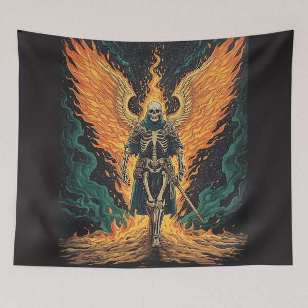 Item preview, Flamebound Seraphim Knight  designed and sold by RSDigitalPrintDesign.
