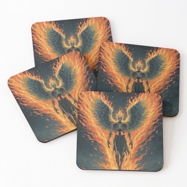 Item preview, Flamebound Seraphim Knight  designed and sold by RSDigitalPrintDesign.