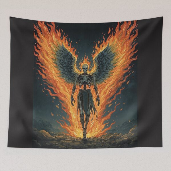Item preview, Flamebound Seraphim Knight  designed and sold by RSDigitalPrintDesign.