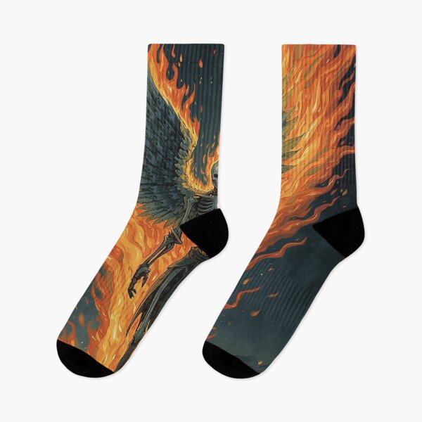 Item preview, Flamebound Seraphim Knight  designed and sold by RSDigitalPrintDesign.
