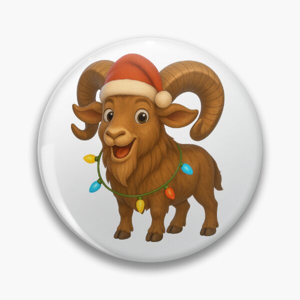 Item preview, Christmas Bighorn Sheep designed and sold by Sillytoe.
