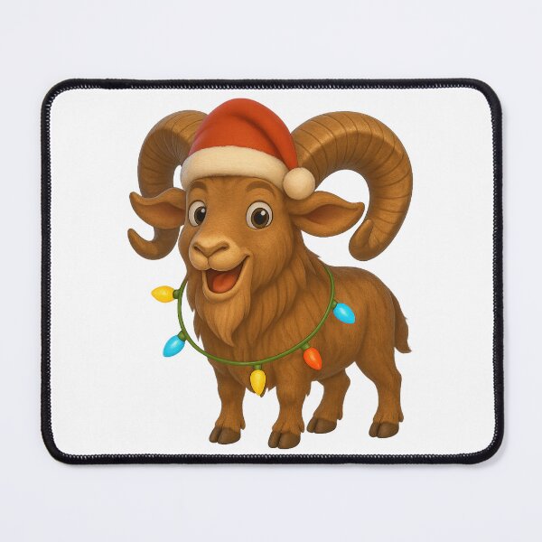 Item preview, Christmas Bighorn Sheep designed and sold by Sillytoe.