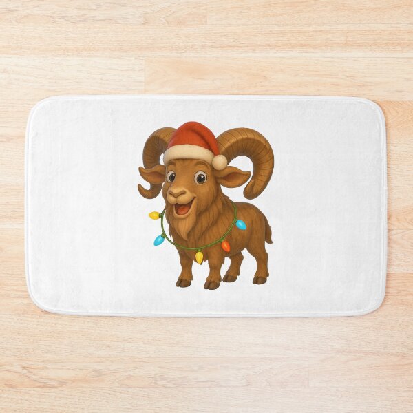 Item preview, Christmas Bighorn Sheep designed and sold by Sillytoe.