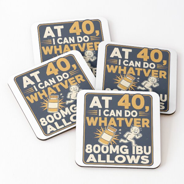 Item preview, Fit at 40 thanks to ibuprofen designed and sold by Fuechse.