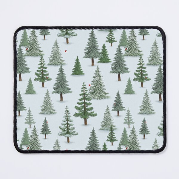 Item preview, Winter Evergreen Trees designed and sold by Wisteria Creative Co..