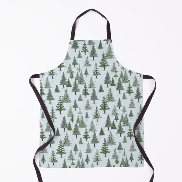Item preview, Winter Evergreen Trees designed and sold by Wisteria Creative Co..
