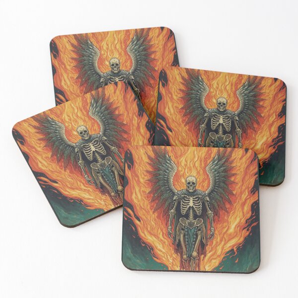 Item preview, Flamebound Seraphim Knight  designed and sold by RSDigitalPrintDesign.