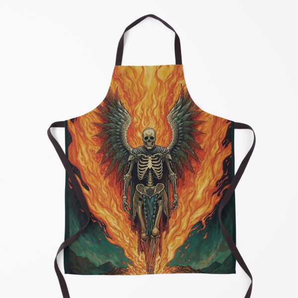 Item preview, Flamebound Seraphim Knight designed and sold by RSDigitalPrintDesign.