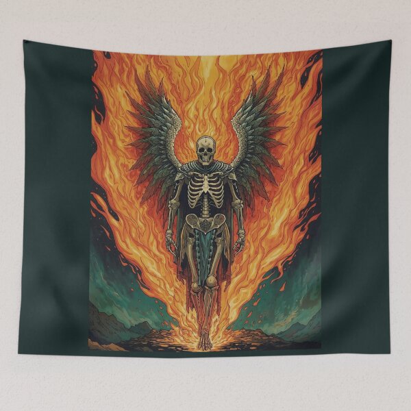Item preview, Flamebound Seraphim Knight  designed and sold by RSDigitalPrintDesign.