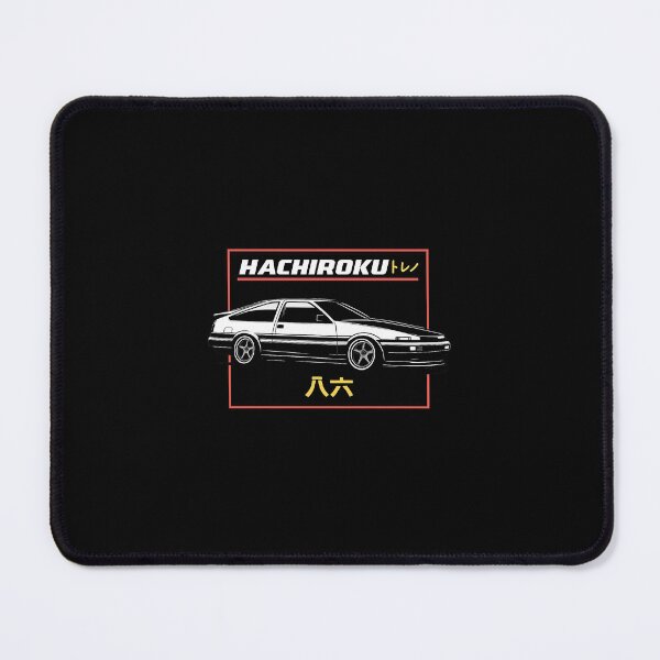 Item preview, Hachiroku AE86 Trueno – JDM Retro Drift Car Neon Frame Design designed and sold by TokyoCraft.