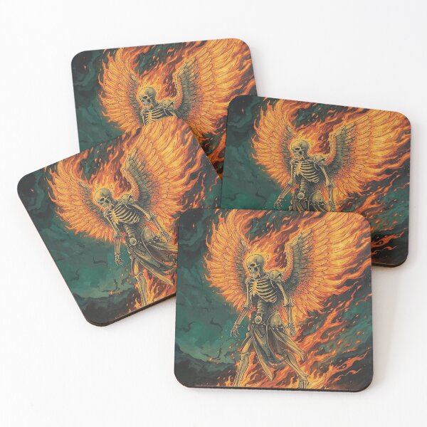 Item preview, Flamebound Seraphim Knight  designed and sold by RSDigitalPrintDesign.