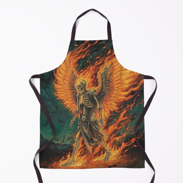 Item preview, Flamebound Seraphim Knight designed and sold by RSDigitalPrintDesign.