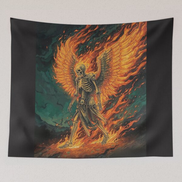 Item preview, Flamebound Seraphim Knight  designed and sold by RSDigitalPrintDesign.