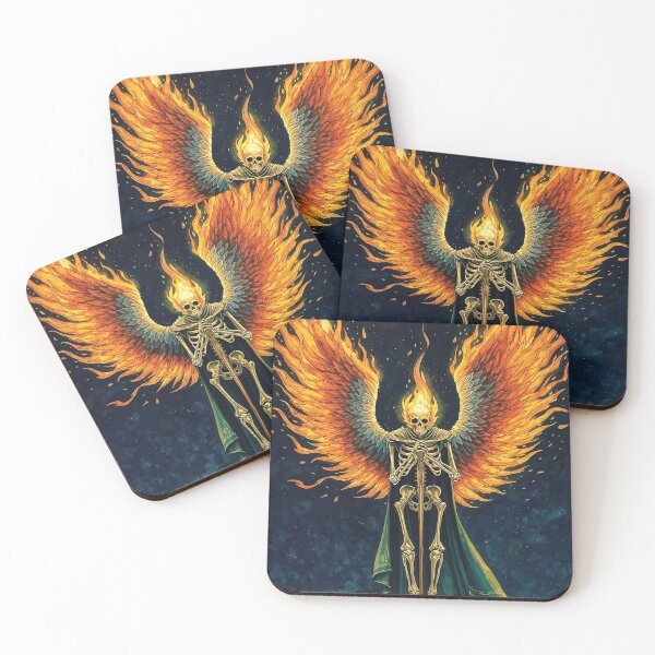Item preview, Flamebound Seraphim Knight  designed and sold by RSDigitalPrintDesign.